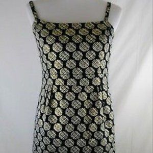 Target Limited Edition Gold Polka Dot Dress